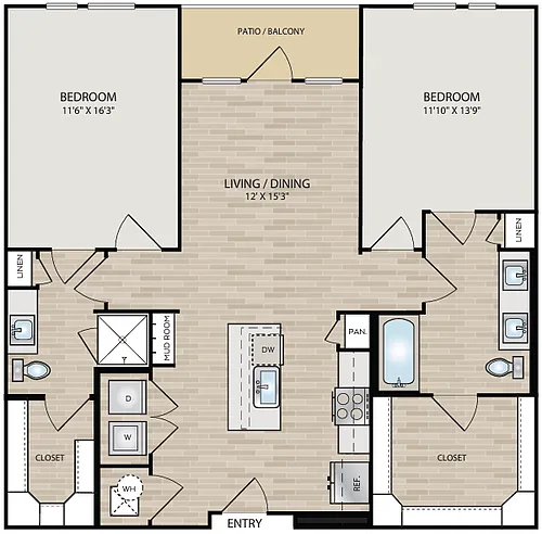 Floor plan B2