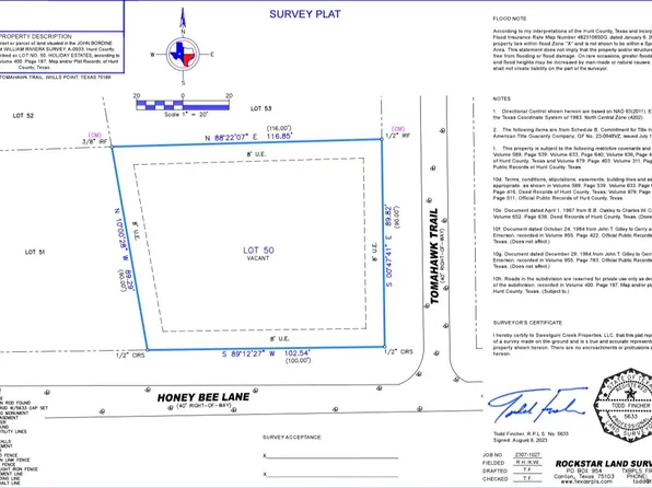 Tomahawk Dr, Quinlan, TX 75474