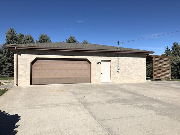 Attached two car garage