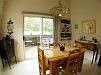 Huge dining area with access to the deck
