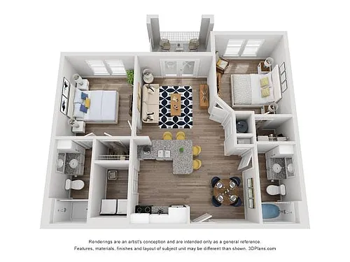 Floor plan The Surfside