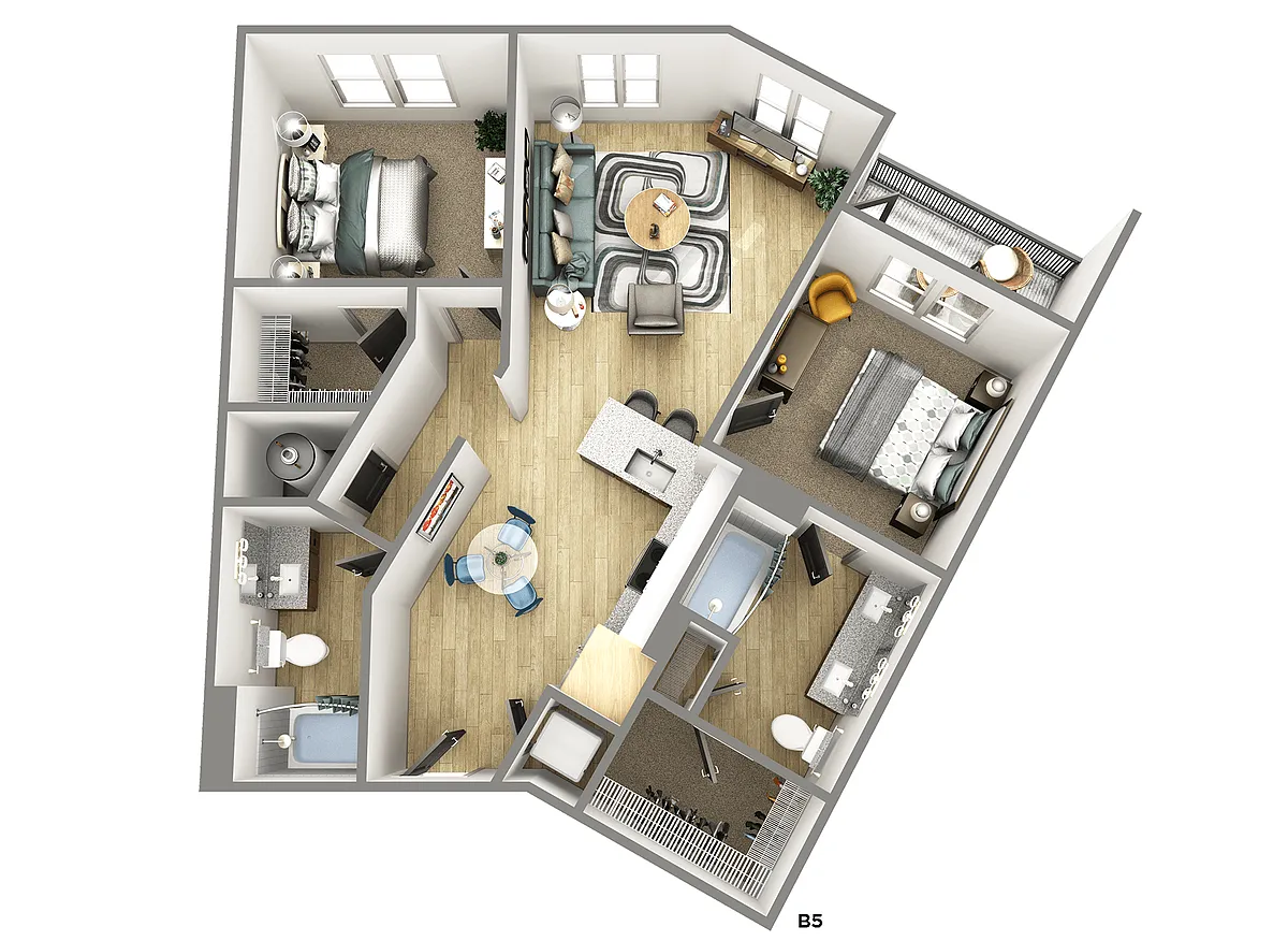 Floor plan River Birch