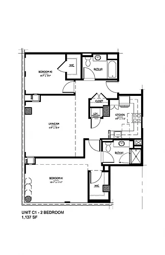 Floor plan C1
