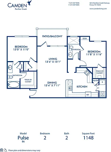 Floor plan Pulse