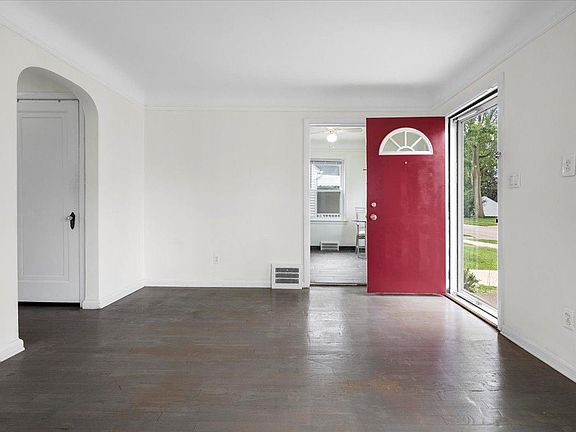 Living room hardwood floor