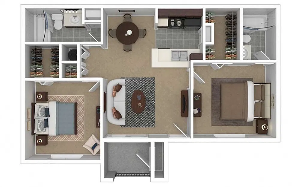 Floor plan Belleaire
