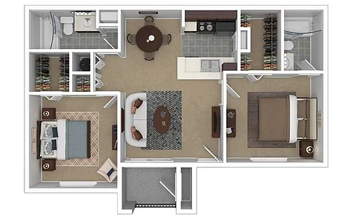 Floor plan Belleaire