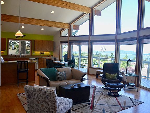 Open living area with view.