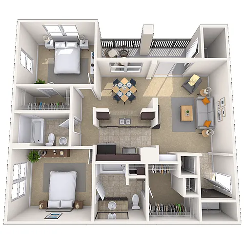 Floor plan Fillmore