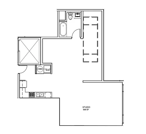 Floor plan 601
