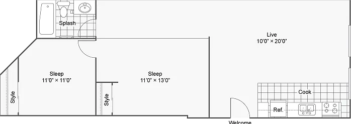 826 sqft 826 sqft