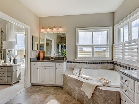 Serene owner's bath