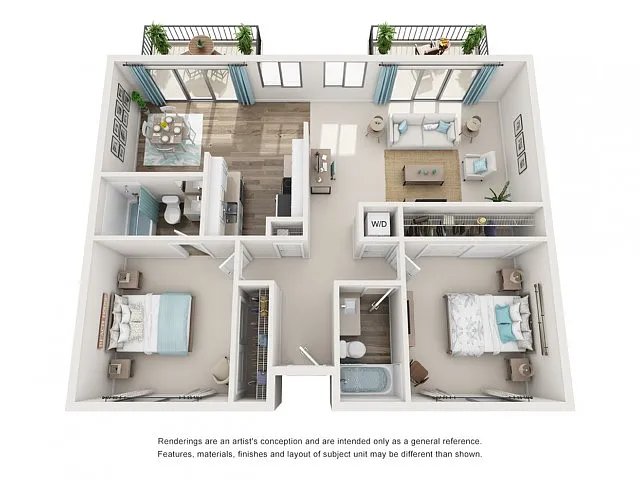 Floor plan Santorini - Classic