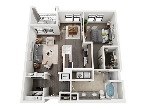 Floor plan A4