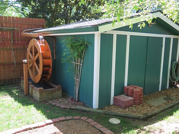 12' x 14' Shed & Water Wheel