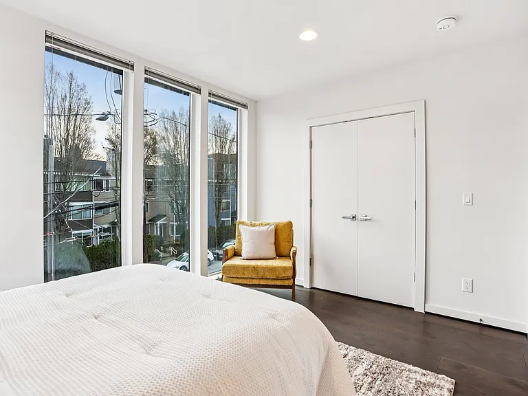 2nd upstairs bedroom with built-in closet.