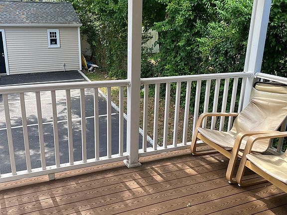outside covered porch