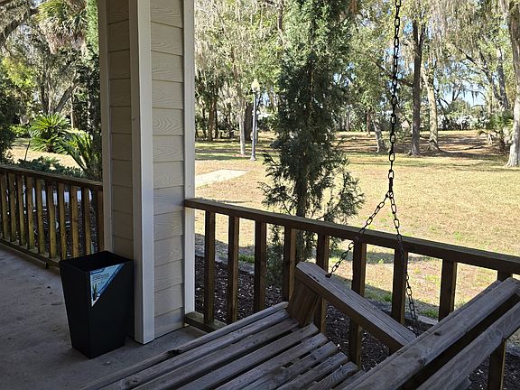 Front Porch with Front Yard view