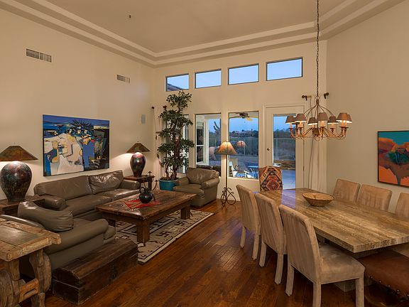 Soaring 14' Coffered Ceiling