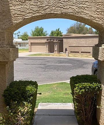 View from front door