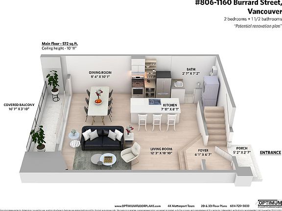 5th image of 1160 Burrard St #806