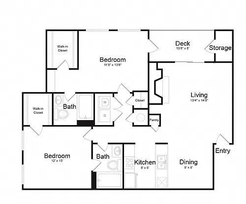 Floor plan B2