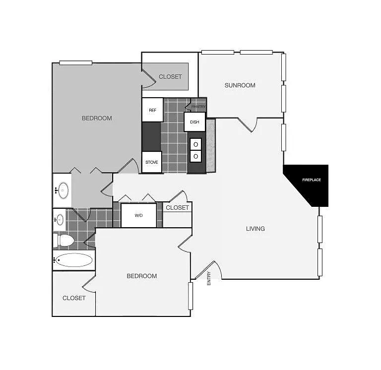Floor plan beck_B2