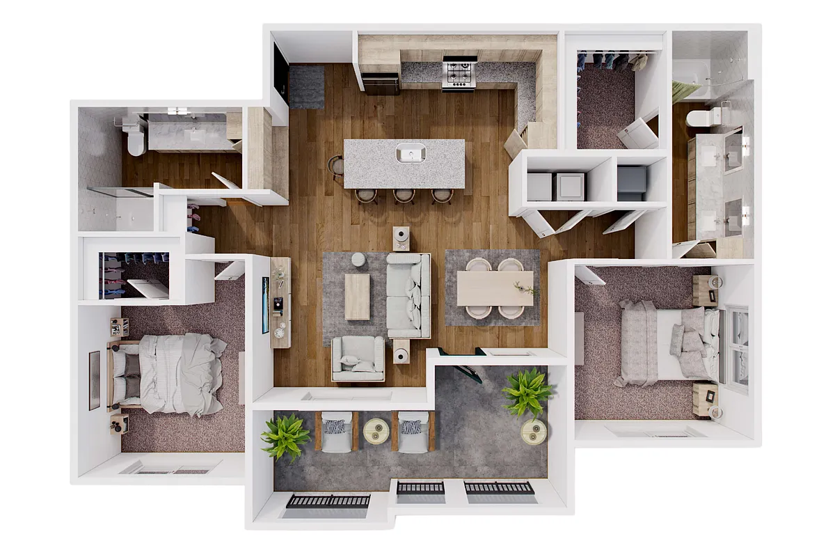 Floor plan B2