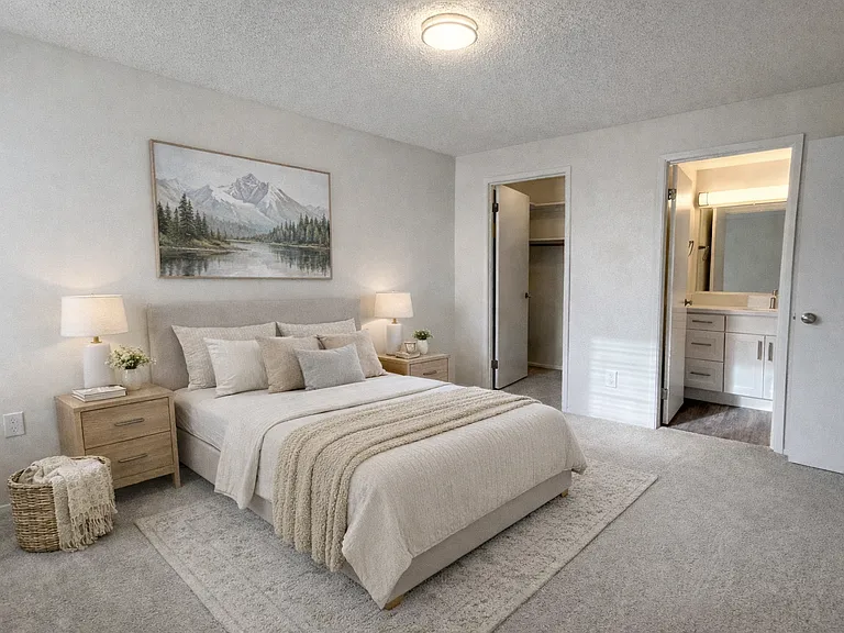 Apartment 407 - Virtually Staged - Room is 11' X 13'