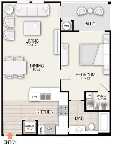 Floor plan Plan D
