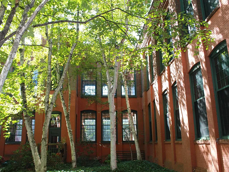 Interior courtyard
