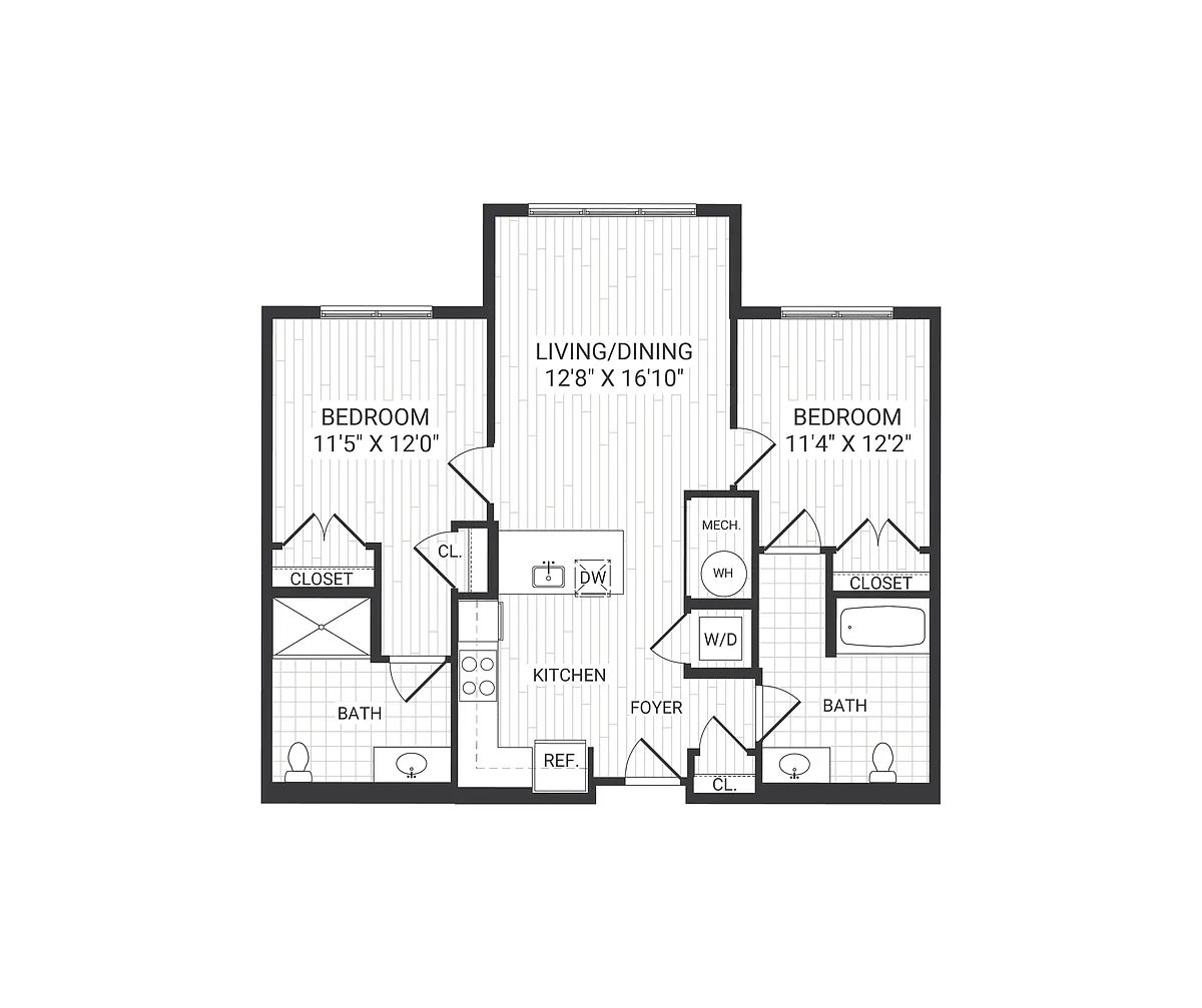 Floor plan B2H