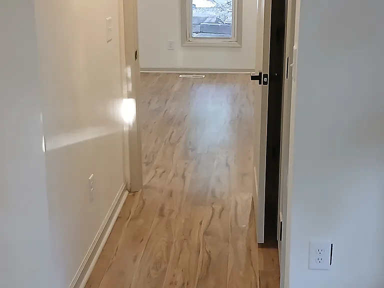 1st Bedroom looking towards living. Closet to the right