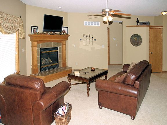 Living Room Open to Dining Area