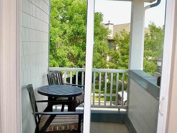 Upstairs deck view from bedroom