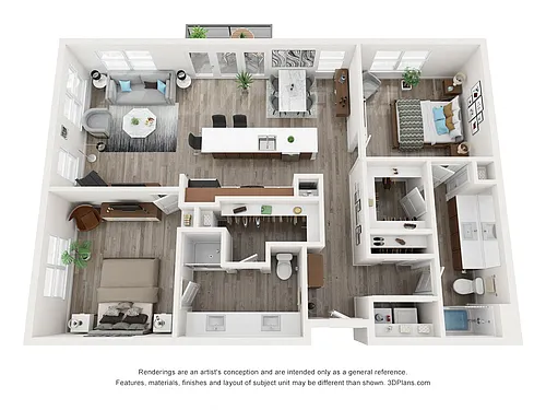 Floor plan B3