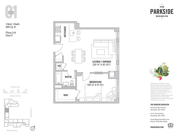 2nd image of 125 Parkside Ave APT 7F