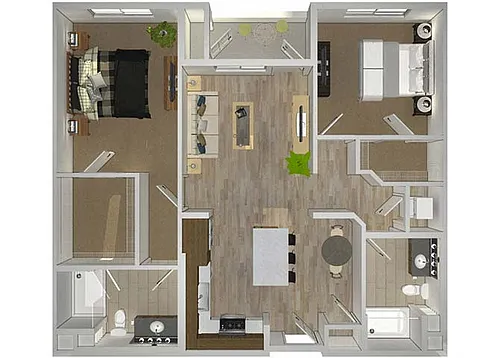Floor plan B4