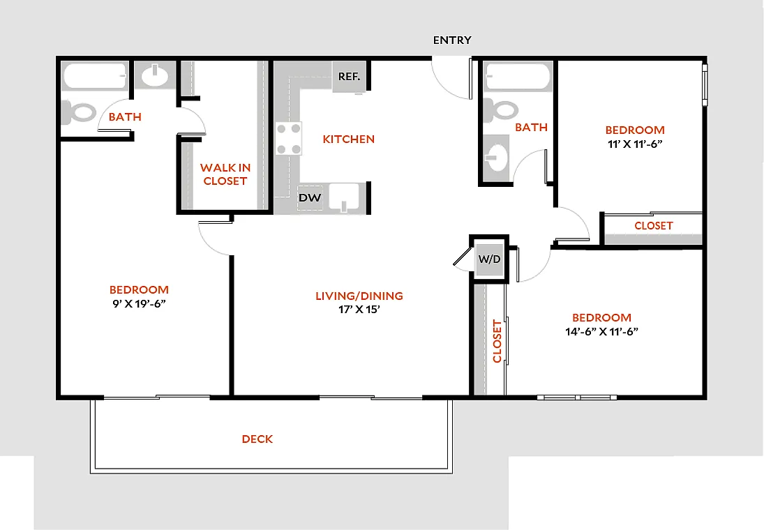 Floor plan Plan 3A