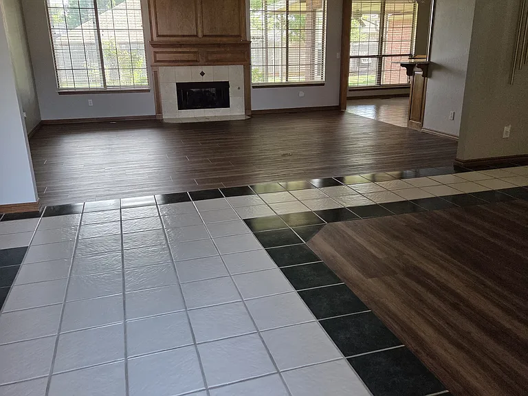 From Entry into Living Room and Formal Dining