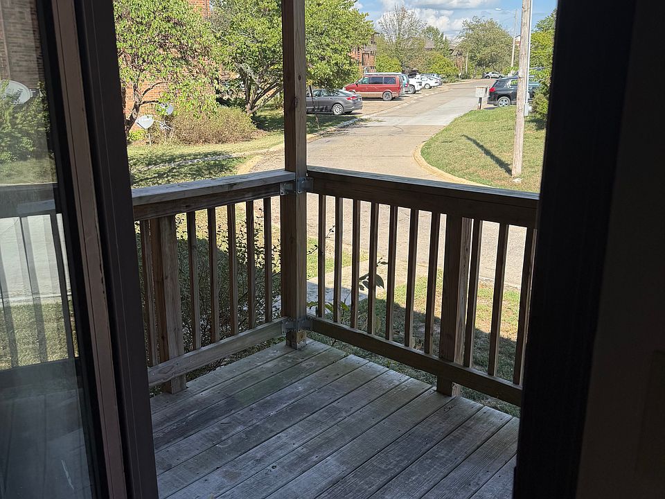 Private deck with view of Columbia Drive
