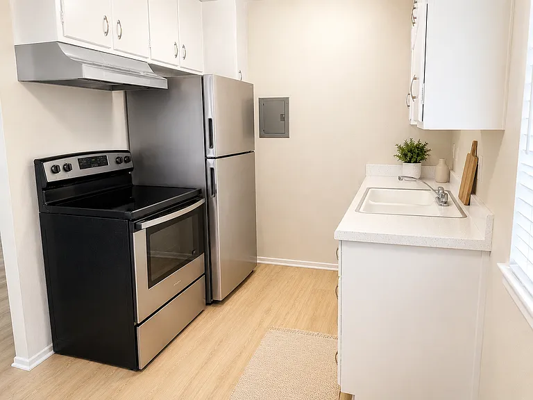 Brand new refrigerator and new stove! Plus all new flooring