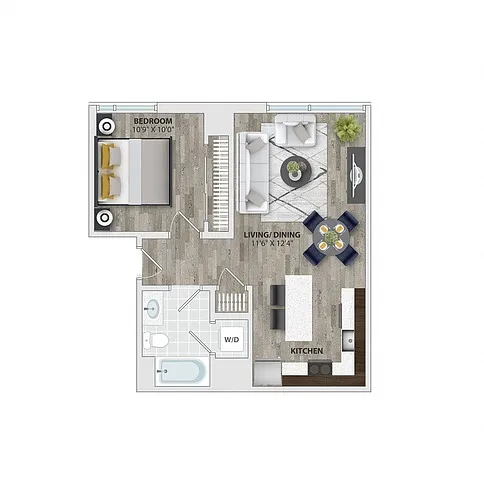 Floor plan 1B5