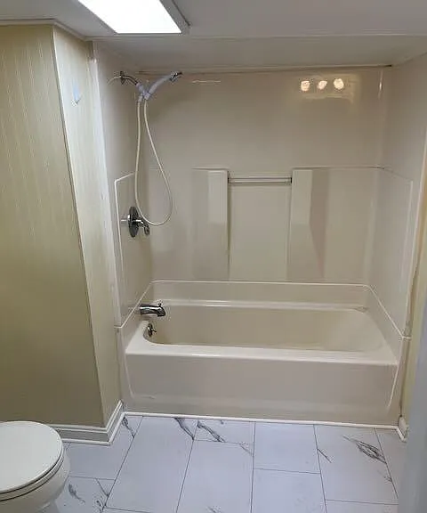 Refurbished bathroom
