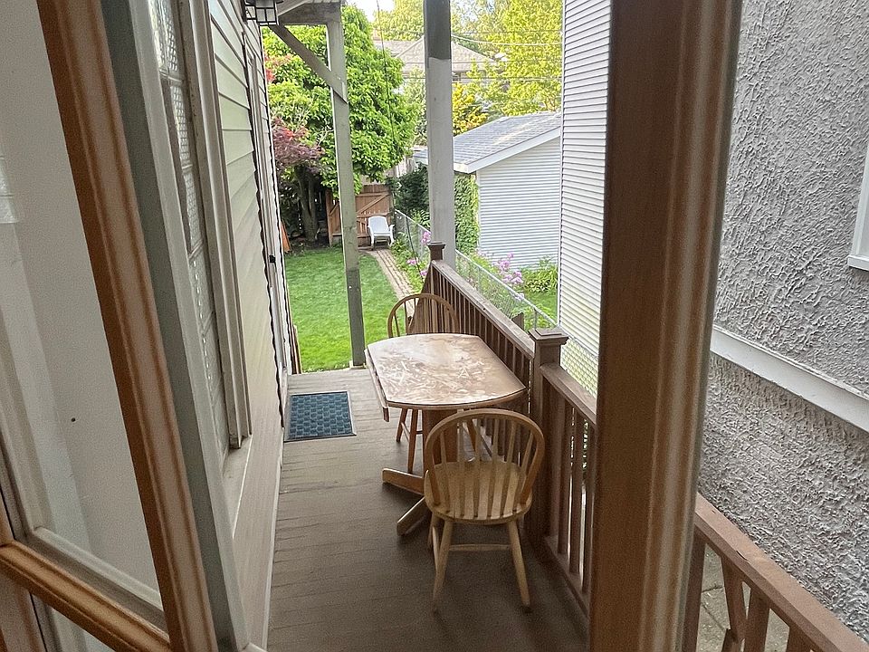 back door to the shared back yard!