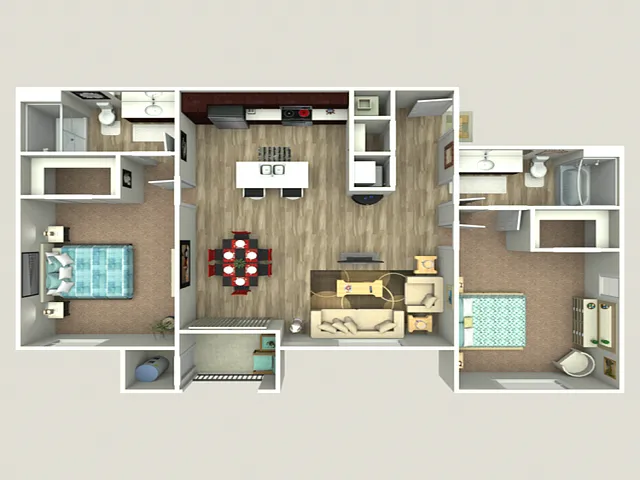 Floor plan Peralta