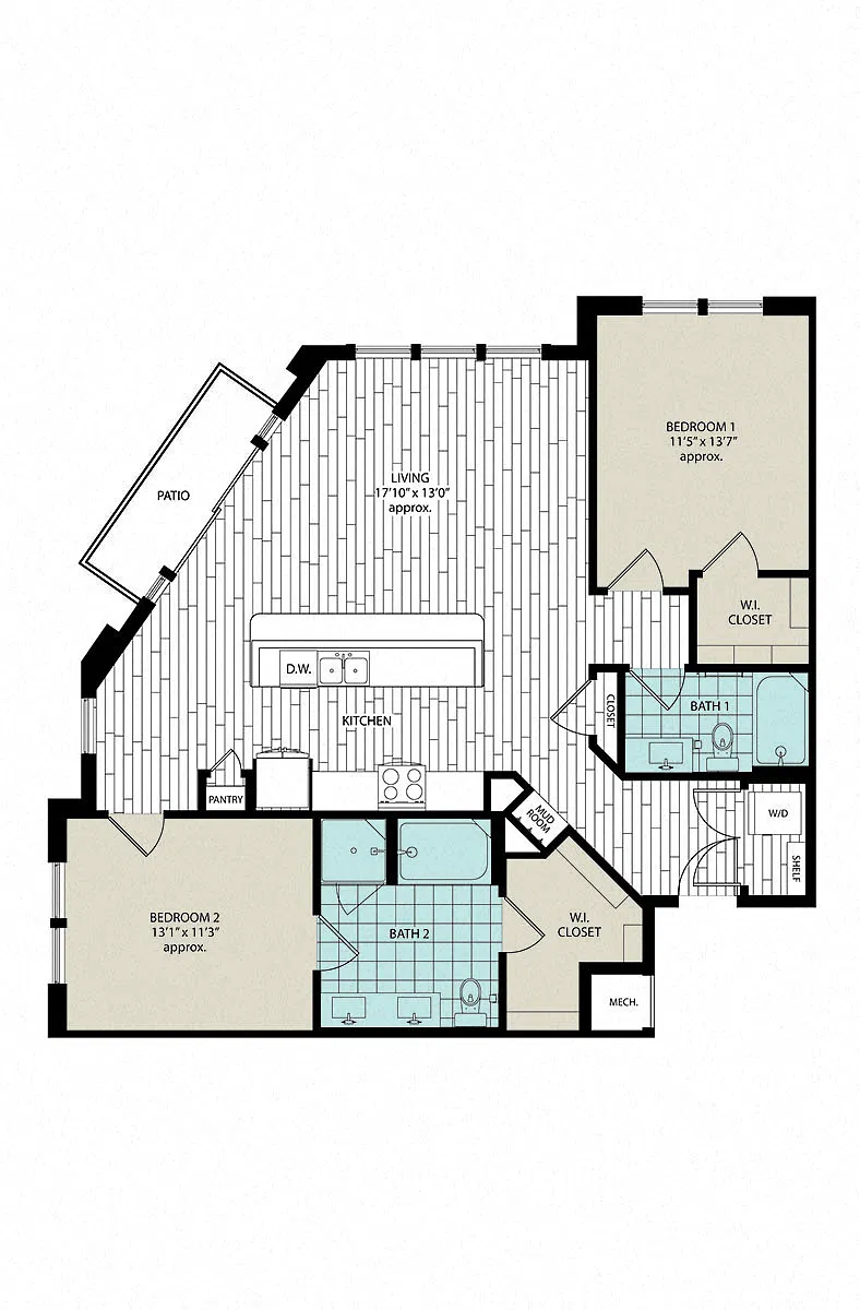 Floor plan B1