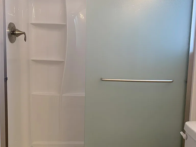 New shower