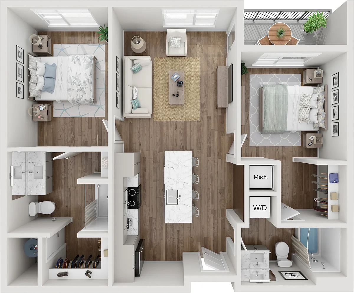 Floor plan Hydrogen Micro