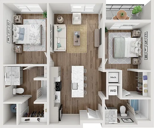 Floor plan Hydrogen Micro